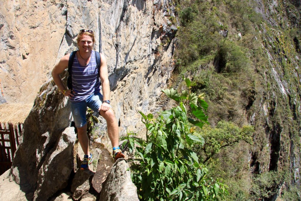 Danish guy on ancient inca trails. I was stoked.