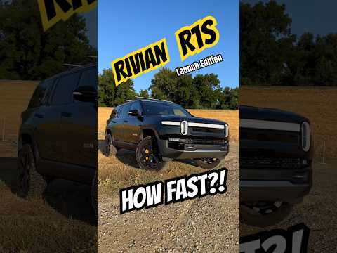 How Fast is The New Rivian R1S in ECO MODE?